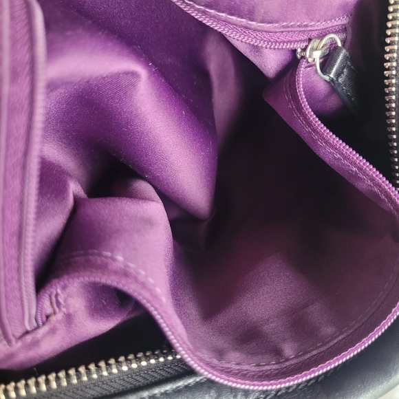 COACH Hobo Style Soft Black Leather Shoulder Bag - Picture 12 of 12